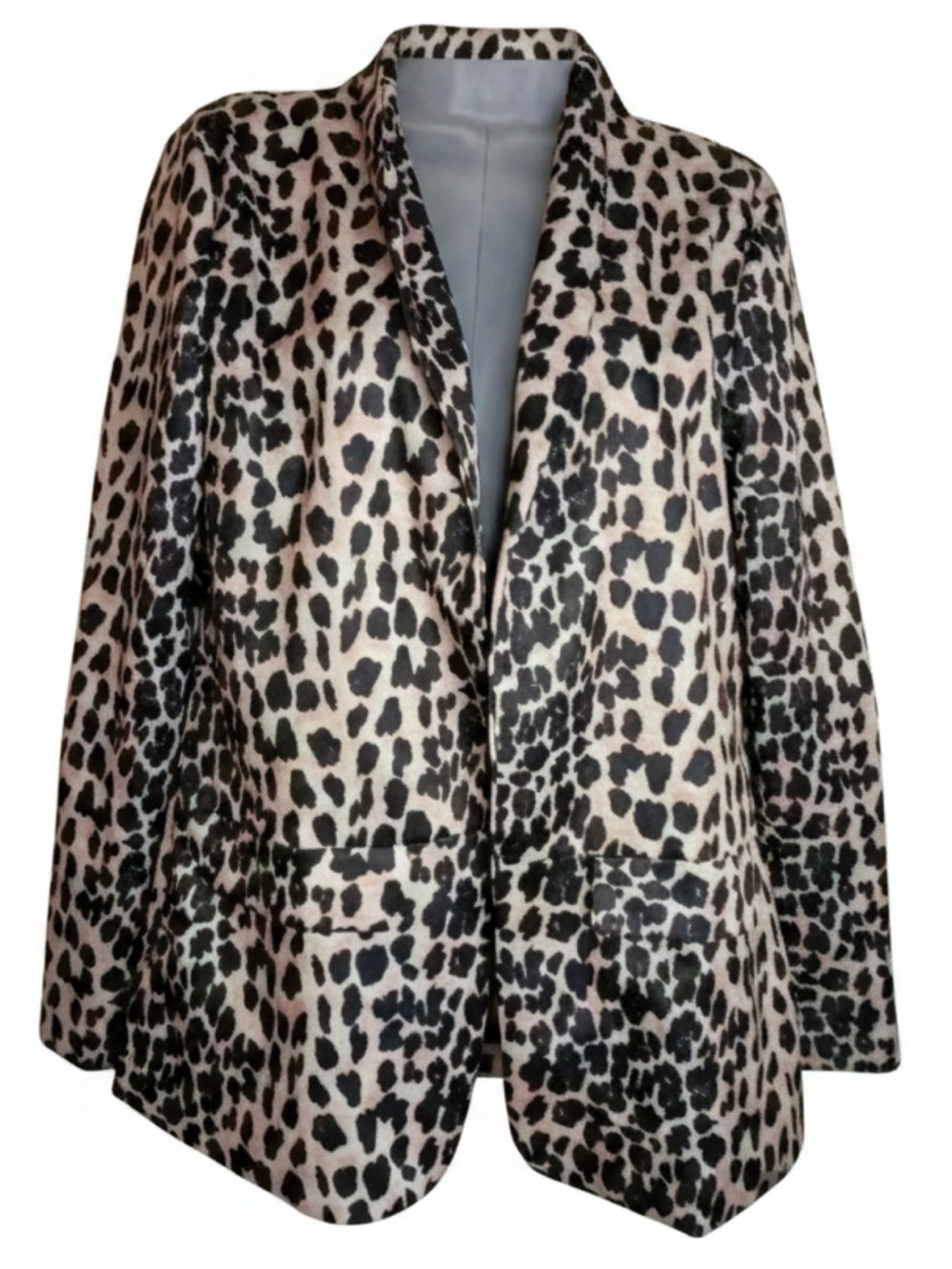 🐆 Leopard Print Blazer - Women’s Animal Print Suit Jacket